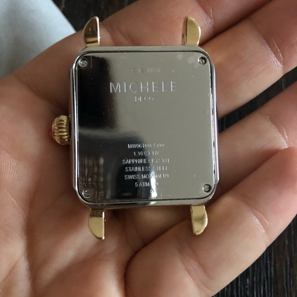 Michele diamond watch main image 4